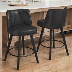 2 Swivel Bar Stools for kitchen island, new in box