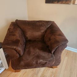 Couch And Oversized Chair