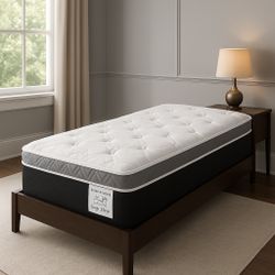 Twin Size Mattress Pillow Top New From Factory Of 14” Inches Thick Same Day Delivery 🚚 And Available in All Sizes 