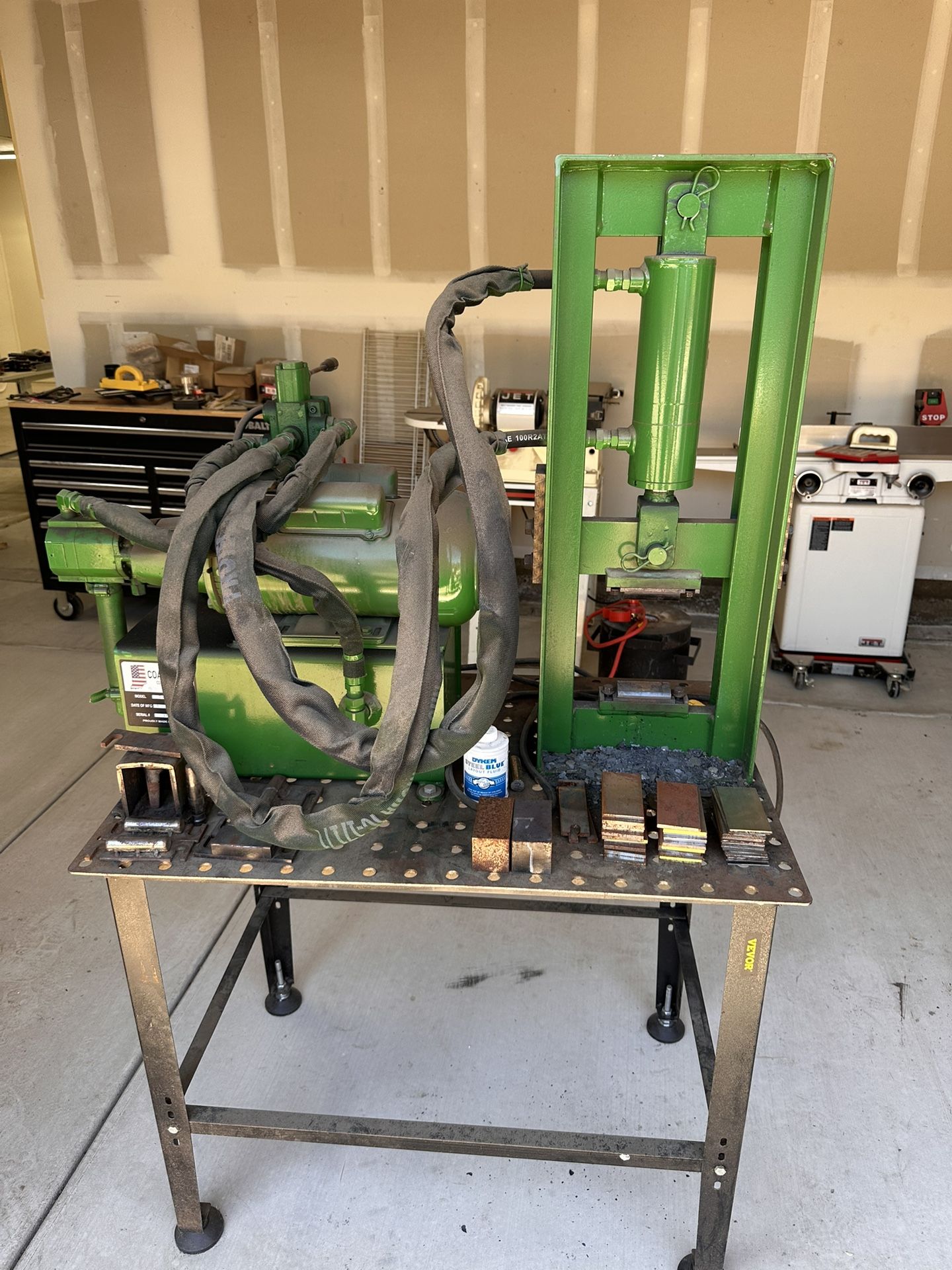 Coal Ironworks 12-ton forging press