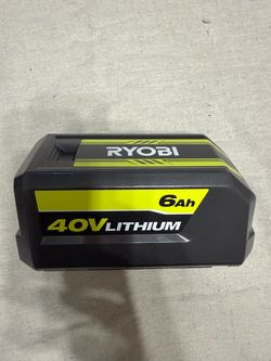6ah Ryobi battery