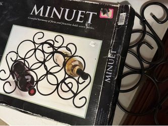 Wine rack in box