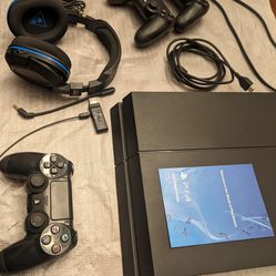 PS4 + Headset 