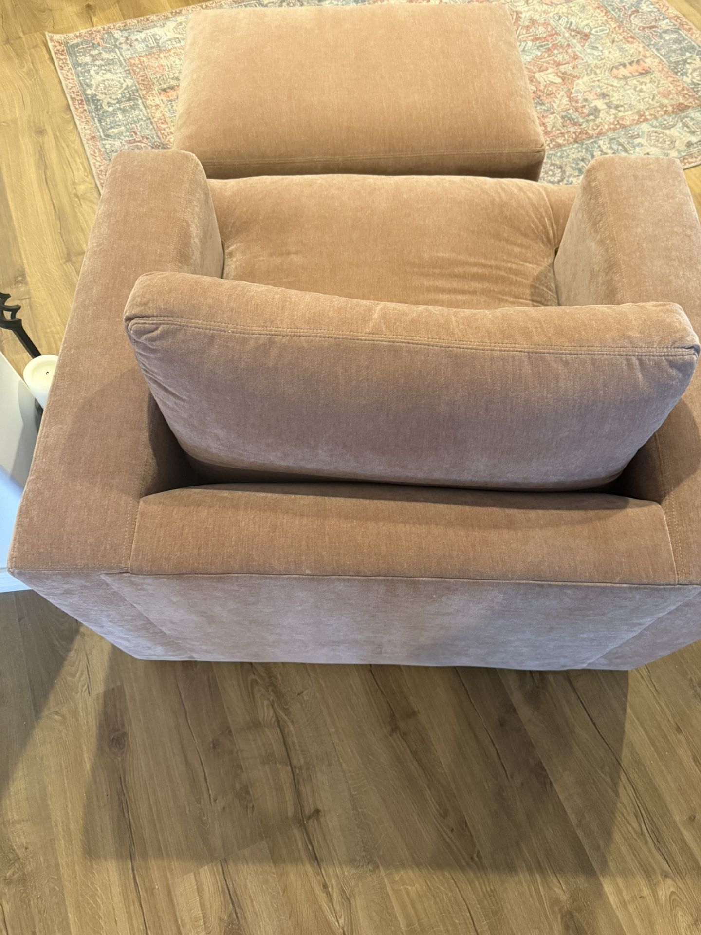 Sofa Chair With Foot Rest