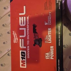 Milwaukee fuel 7"-9" grinder