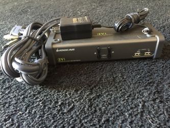 IOGEAR DVI 2 port usb KVMP Switch