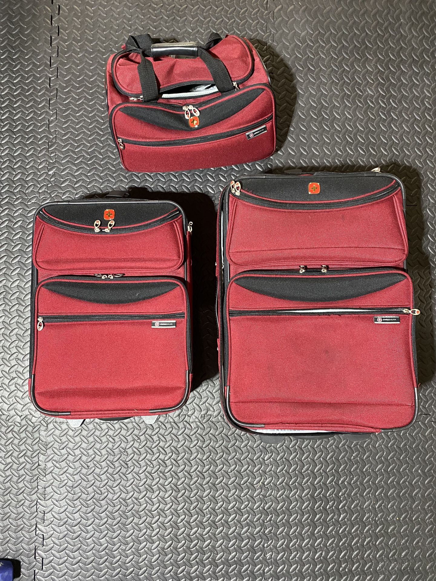 Swiss Luggage 3-Piece Carry-on Set