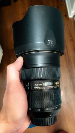Nikon AF-S Nikkor 24-70mm f/2.8G ED Zoom F-Mount Lens