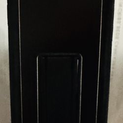 Colleen iPhone 8 Plus Case With Kick Stand New Black With Silver Tone Accent