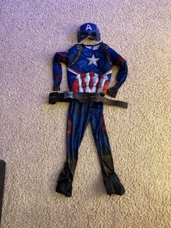 Halloween-Captain America Kids Costume
