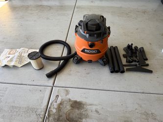Ridgid 6.5 hp wet/dry vac
