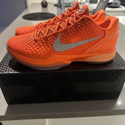 Kobe 6 Protro Total Orange 🍊 Size 11.5