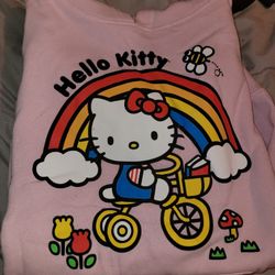 Girl's Hoodie Sweater HELLO KITTY SIZE SMALL