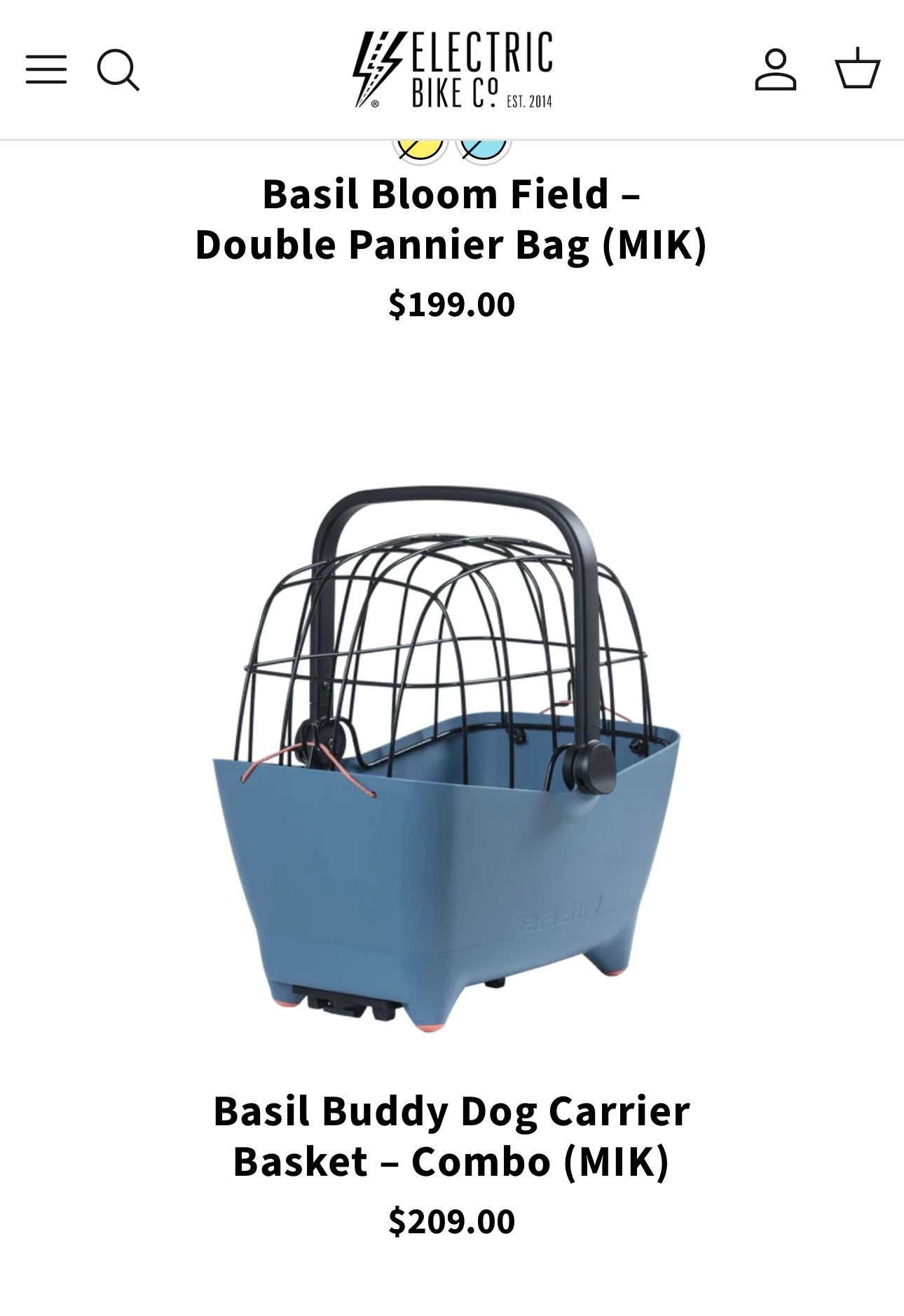Basil Buddy Dog Carrier 