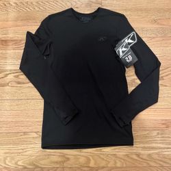 NWT Klim Solstice 2.0 Base Layer Long Sleeve Shirt Size Medium Black