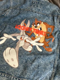 Loonie tunes members only Jean jacket