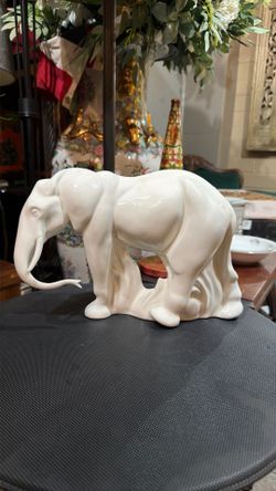 Royal Doulton porcelain elephant sculpture