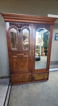 Antique Victorian-style Armoire