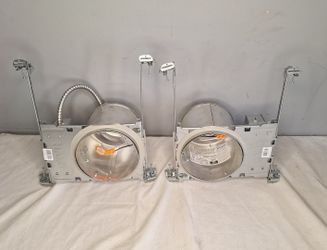 2x Halo H750ICAT 6" LED Recessed Lighting Housing 