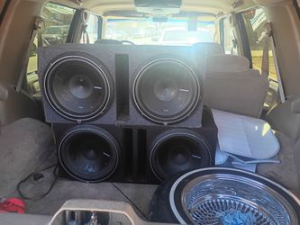 4-"12s Rockford Fosgates P2