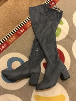 Catherine Malandrino long thigh high boots size 9!