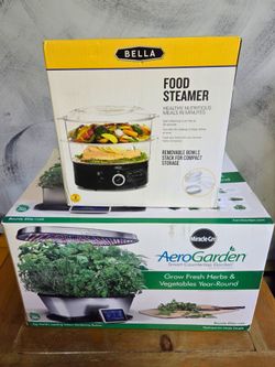 NEW AeroGarden + Bella Steamer Bundle