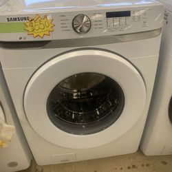 New Scratch And Dent Samsung Front Load Washer 6 Months Warranty 