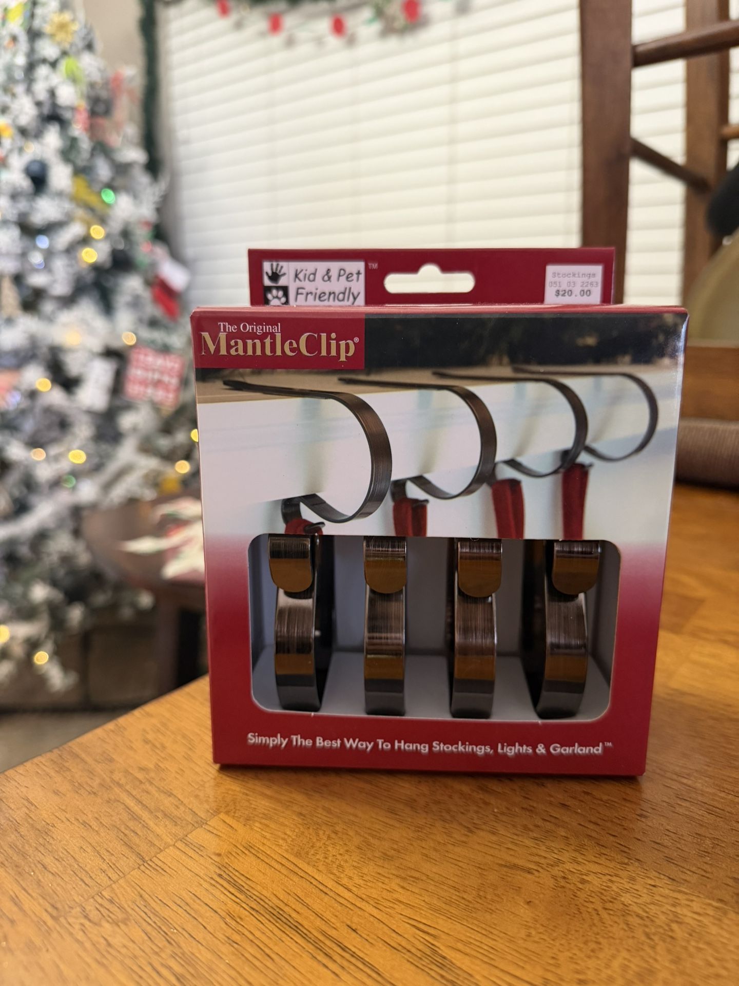 Mantle Clips For Stockings