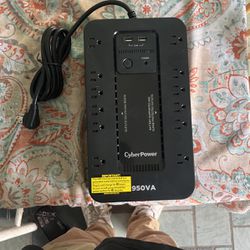 Cyber Power 950va Battery Back Up System
