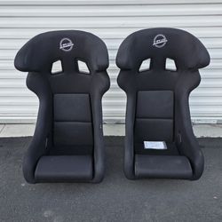 Nrg Innovations Racing Bucket Seats Asientos Deportivos Universales 