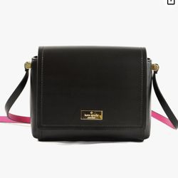 Kate Spade Avva Cenador Hill Smooth Leather Crossbody Bag