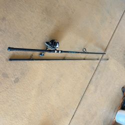 Marathon Guardian Surf Fishing Pole.   With Eliminator 6500 Reel 