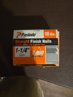 Paslode 16 Gauge Finish Nails