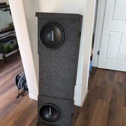 2 Mephis Subs New /Box For Chevy Silverado /Gmc Sierra