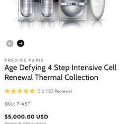 Holiday  Special 🥰Age Defying 4 Step Intensive Cell Renewal Thermal Collection 