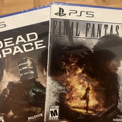 Brand New Ps5 Games FF XVI, Dead Space