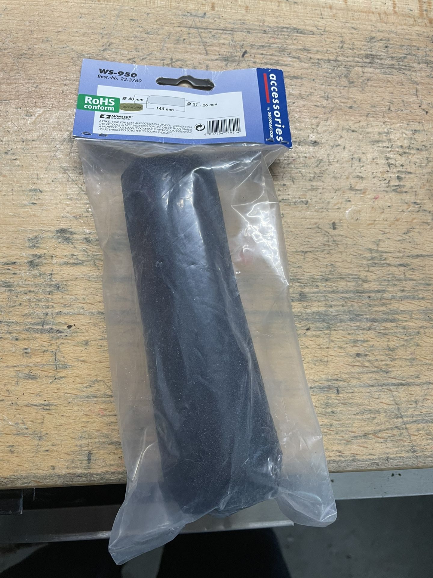 Foam pop filter for shot gun microphones new