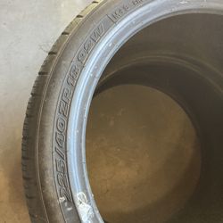 Set of (2) Used 225 40ZR 18 Roadhugger Tires