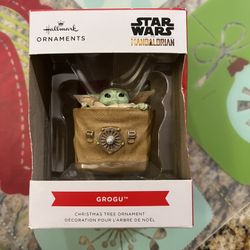 Grogu Ornament And Ornament Bulbs