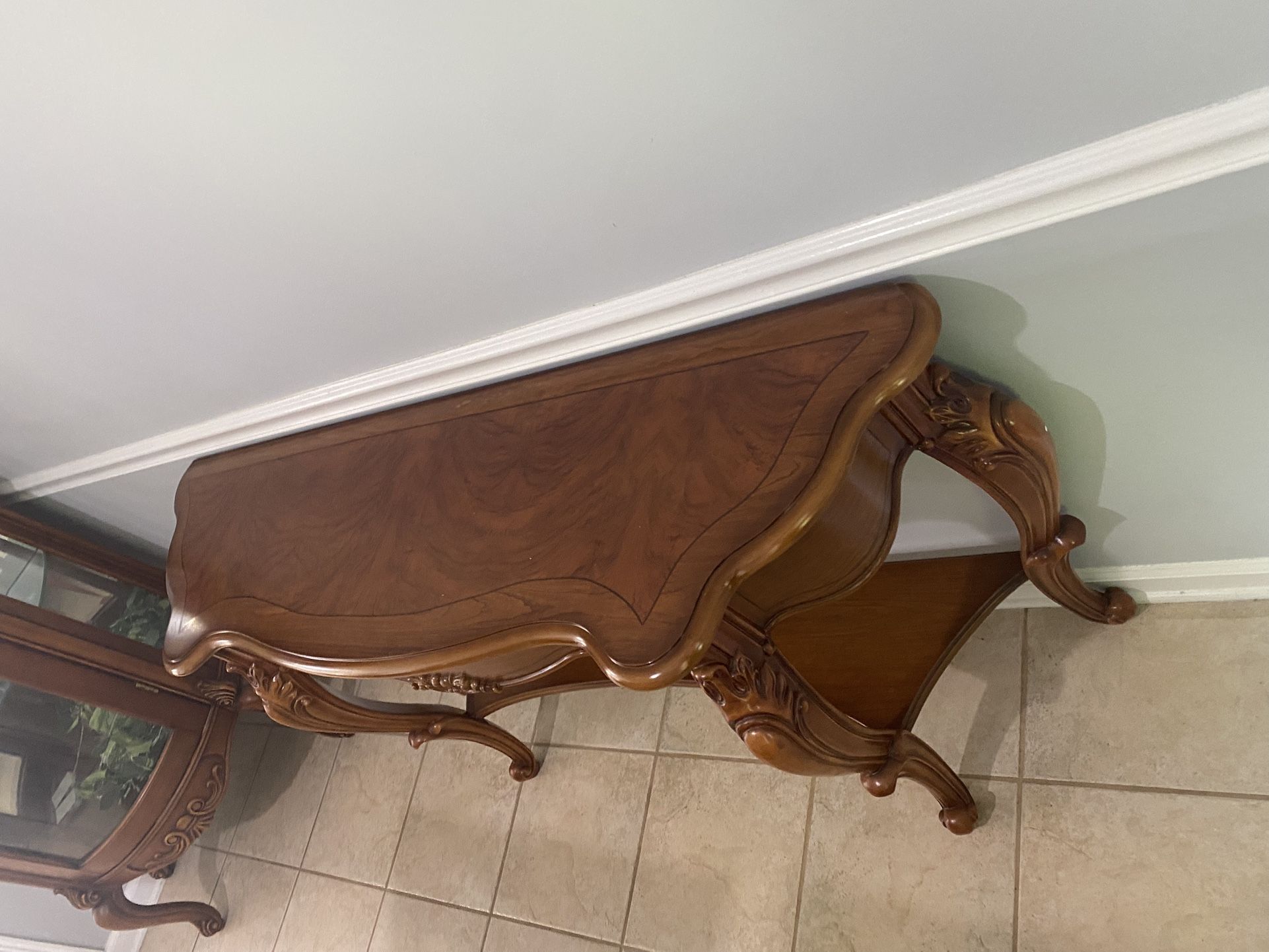 Sofa Table And Matching Corner Table