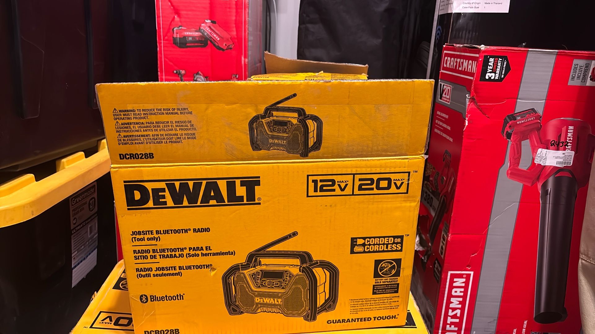 DeWalt Job site Bluetooth Radio(tool Only)