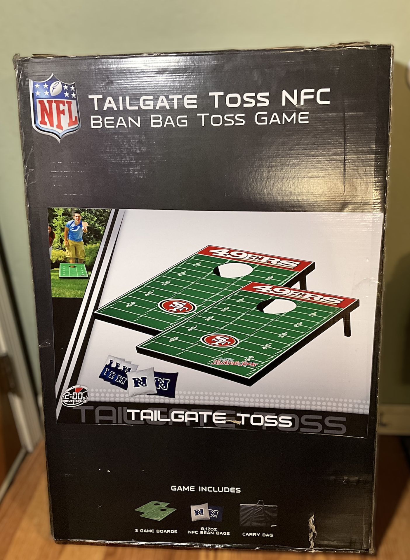 Tailgate Toss 49ers Edition Bean Bag Game