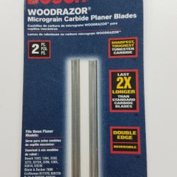 Bosch Woodrazor Planer Blades