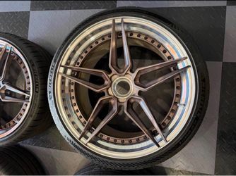 VT Forged GT-X/FS 2-Piece  wheels with Michelin Pilot Sport Tires