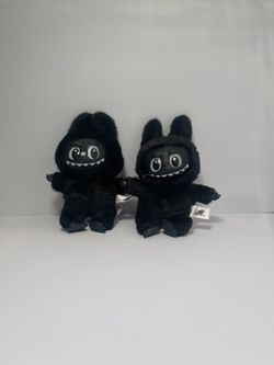 Black Labubu Keychain 