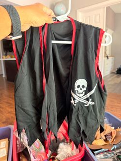 Child’s pirate vest (3pf them)