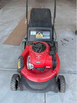 Craftsman M110 (21-inch push mower with the 140cc Briggs & Stratton engine