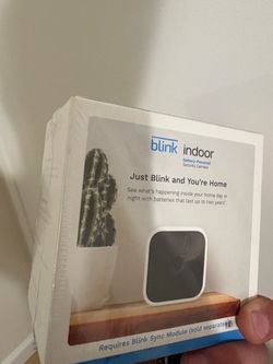 BLINK INDOOR (ADD ON) SECURITY CAMERA 3RD GEN, BATTERY POWERED