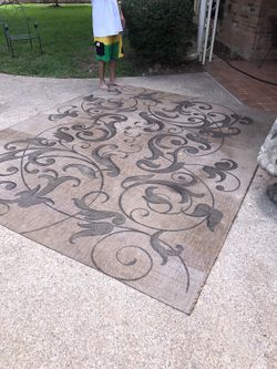 Patio rug
