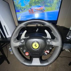 Ferrari Thrustmaster Steering Wheel